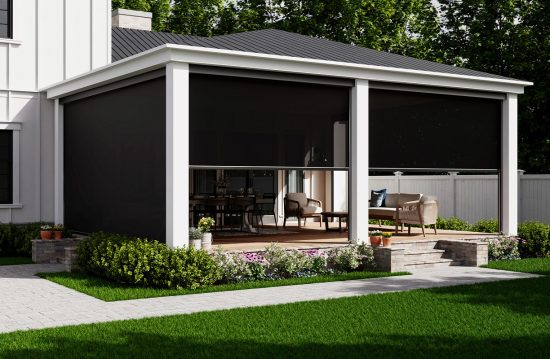Retractable Screens / Custom Roller Shades